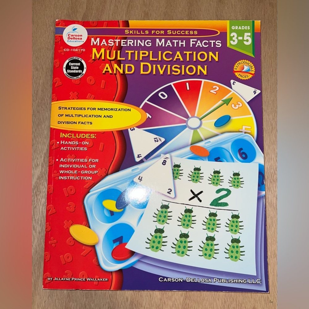 Mastering Math Facts Multiplication & Division Grades 3-5